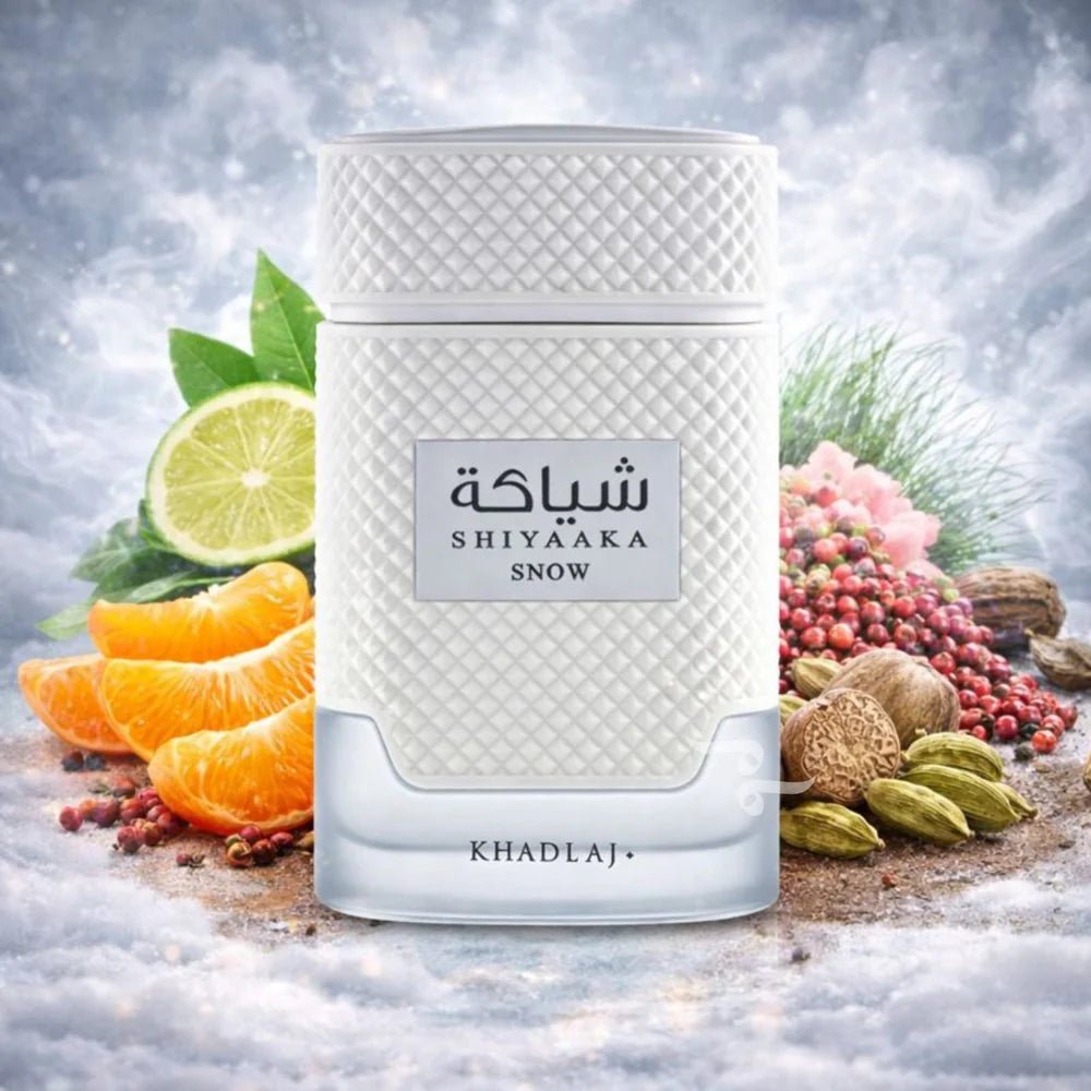 Shiyaaka Snow 100ml EDP By Khadlaj - Tega Scents